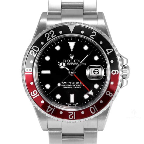 rolex gmt black with red gmt hand 2000|rolex gmt 2 half gold.